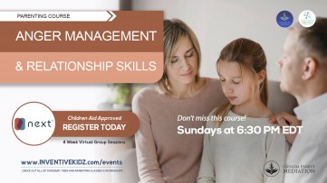 Anger Management and Relationship Skills - Parenting Course (Sunday's in December)